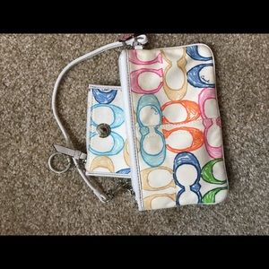 SOLD Coach Wallet & Wristlet MAKE ME AN OFFER!